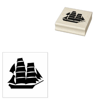 Sailing Ship Rubberstempel
