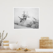 Sailing Ships Nome, Alaska 1904 Poster (Keuken)