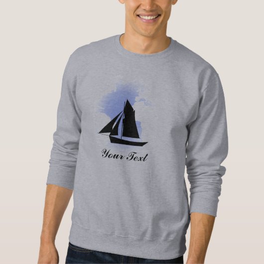 Sailing the World Mens Sweatshirt de base (Devant)