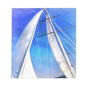 Sailing Unties the Knots of My Mind Artistic Riggi Notitieblok