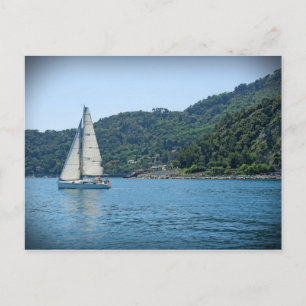 Sailing van de Italiaanse Riviera - Portofino - Br Briefkaart
