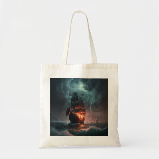 Sailing van de strijdingsgolven en het Storm van s Tote Bag (Voorkant)