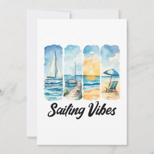 Sailing Vibes - Voel de oceaan Kaart