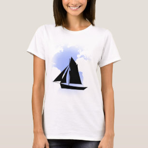 Sailing World Sail Boat Dames Spaghetti Top