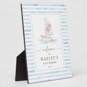 Sailor Beer Blue Stripe Welkom Fotoplaat