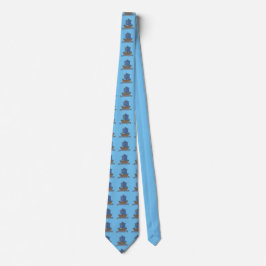 Sailor! Blue Sailing Ship Necktie Stropdas