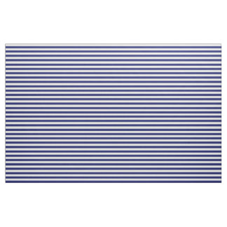 Sailor Blue & White Beach Stripes (kleinschalig) Stof
