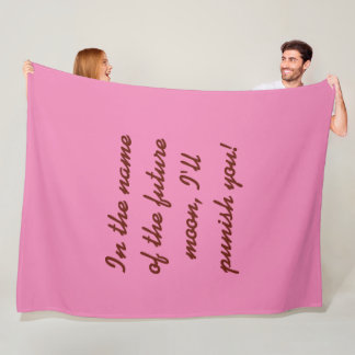 Sailor chibi moon reus fleece deken