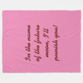 Sailor chibi moon reus fleece deken (Voorkant (Horizontaal))