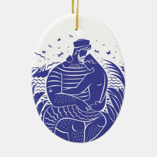 Sailor Dad O Keramisch Ornament