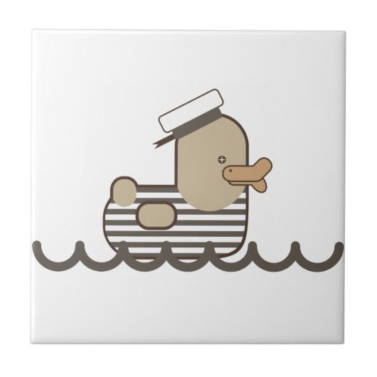  Sailor Duck Tegeltje (Voorkant)