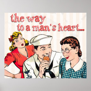 Sailor en House Wife Art Quote Poster