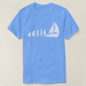 Sailor Evolution Gift Sailing T-shirt (Design voorkant)