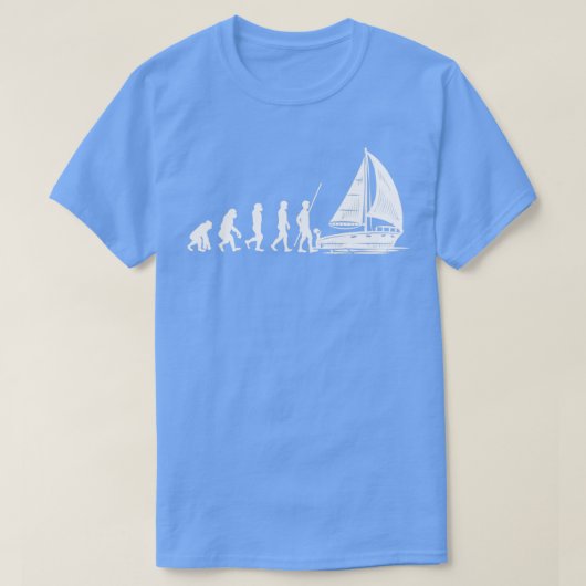 Sailor Evolution Gift Sailing T-shirt (Design voorkant)