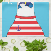 Sailor Ex Mariner Seagull Character (in ruste) Theedoek (Gevouwen)