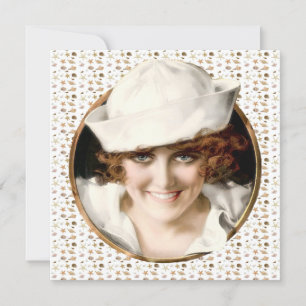 Sailor Girl Beach Party uit 1920 Kaart