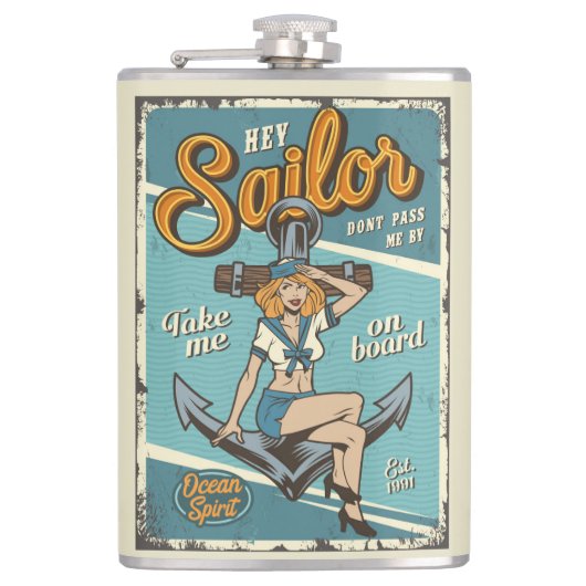 Sailor Heupfles (Voorkant)