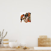 Sailor Hunks Lost het grote Pistool Poster (Keuken)