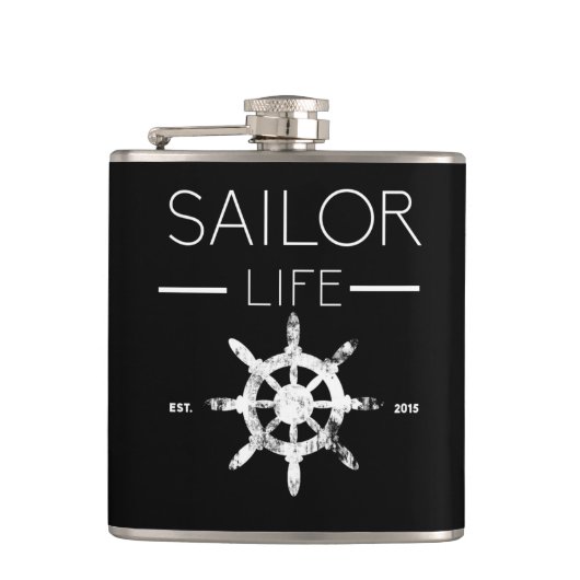 Sailor Life hipflask Heupfles (Voorkant)