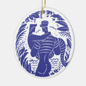 Sailor n merman keramisch ornament (Links)