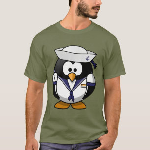 Sailor Penguin with Gay beer Pride Motifs - Shirt