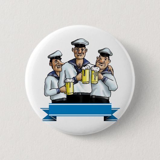Sailor Ronde Button 5,7 Cm (Voorkant)