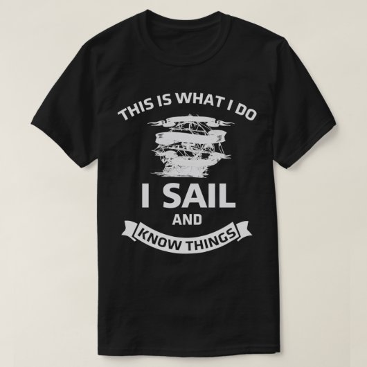 Sailor Sailing Sport Gift T-shirt (Design voorkant)