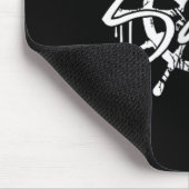 Sailor Ship Steering Wheel Graffiti Drops Sailing  Muismat (Hoek)