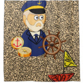 Sailor Shower Curtain Douchegordijn (Voorkant)