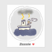 Sailor Storm Comic Book Style Sticker (Vel)