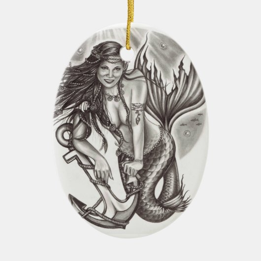Sailor's Fantasy Keramisch Ornament (Voorkant)