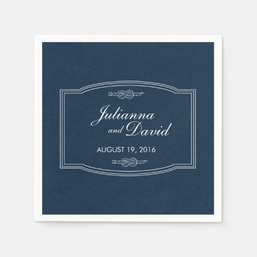 Sailor's Knot Cocktail servetten (Voorkant)