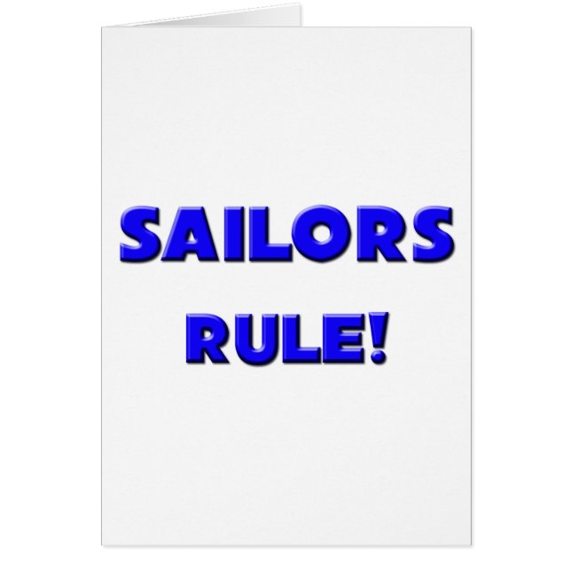 Sailors Rule! (Voorkant)
