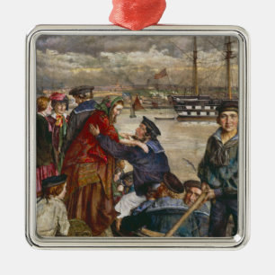 Sailors' Sweethearts and Wives (door John Lee) Metalen Ornament