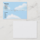 Sailplane Glider chubby Visitekaartje (Voorkant / Achterkant)