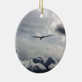 Sailplane Launching Keramisch Ornament (Rechts)