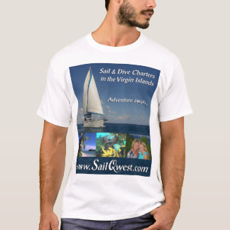 SailQwest avontuur-voorontwerp T-shirt