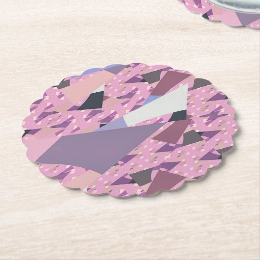 SAILS ABSTRACT KARTONNEN ONDERZETTERS (Gekanteld)