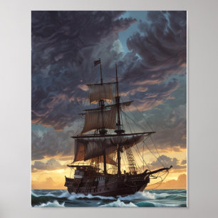 Sails of Adventure: een zeiltocht Poster