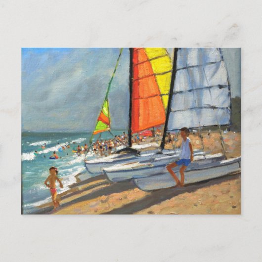 Sailships Garrucha Spanje Briefkaart (Voorkant)