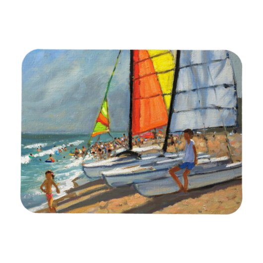 Sailships Garrucha Spanje Magneet (Horizontaal)