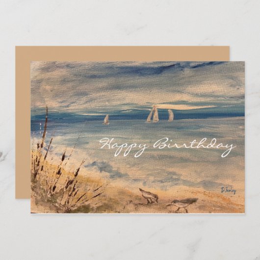 Sailships Notecard Bedankkaart (Voorkant / Achterkant)