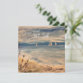 Sailships Notecard Bedankkaart (Staand voorkant)