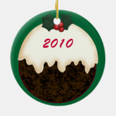 Saïnen Chèvre Santa Hat Noël Ornement (Dos)