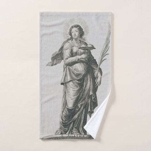 Saint-Agathe de Sicile (Serviette à main)