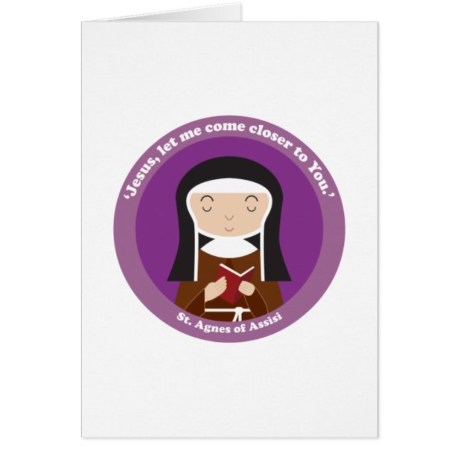 Saint-Agnès d'Assise (Devant)