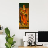 Saint Alban - Poster d'Art Allemand Tyrol (Bureau à domicile)