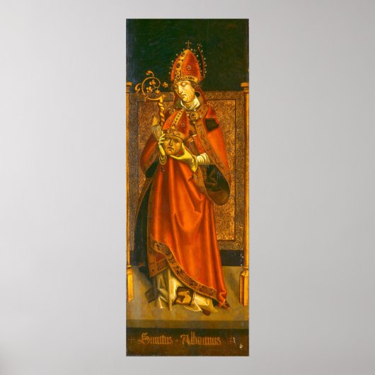 Saint Alban - Tyrolean German Fine Art Poster (Voorkant)