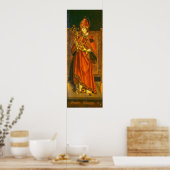 Saint Alban - Tyrolean German Fine Art Poster (Keuken)