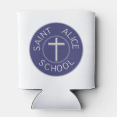 Saint Alice School traditionele patch Blikjeskoeler (Achterkant)